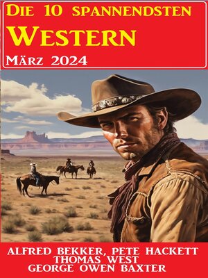 cover image of Die 10 spannendsten Western März 2024